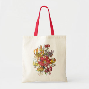 Carnival of flowers tote bag
