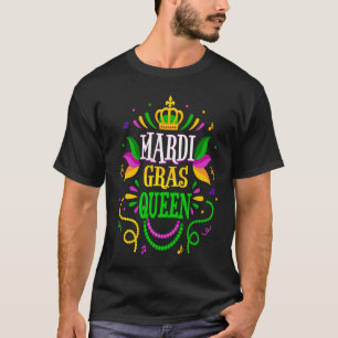 Carnival Party Confetti Outfit  Mardi Gras Queen C T-Shirt