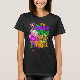 Carnival Party  Idea Flamingo Mardi Gras 2 T-Shirt