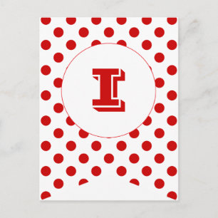 Carnival Red Party Flag Bunting Banner Post Card