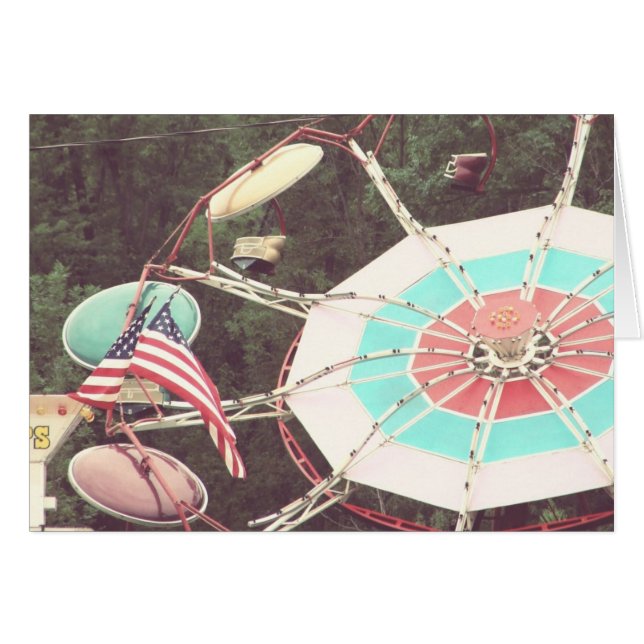 Carnival Ride Blank Inside All Occasions (Front Horizontal)