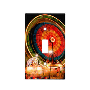 Carnival Ride Light Switch Cover