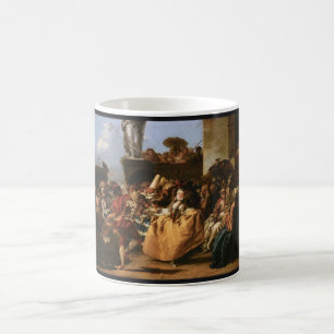 Carnival Scene - Giovanni Domenico Coffee Mug