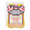 Carnival Spectacular Birthday Invitations