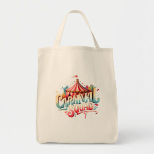 Carnival Staff Circus Event Vintage Retro Circus M Tote Bag