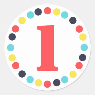 Carnival Stickers {Circle}