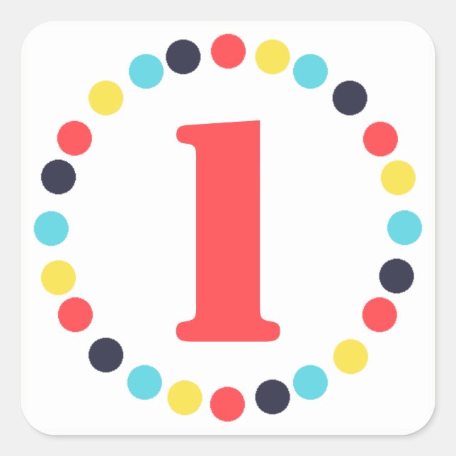 Carnival Stickers {square} (Front)