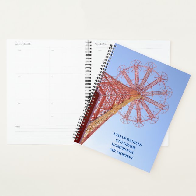  Carnival Structure Coney Island School Classroom  Planner (Display)