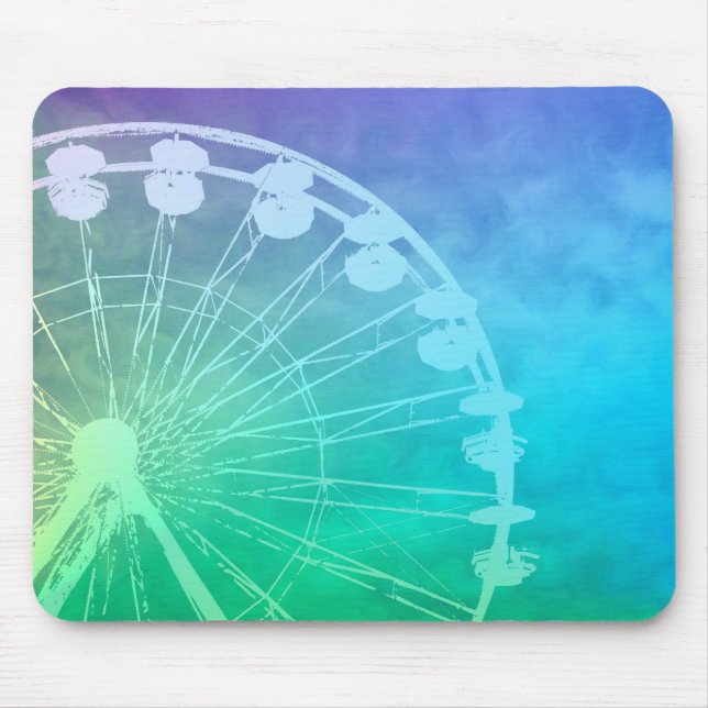 Carnival Summer design Mouse Pad (Front)