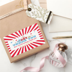 Carnival Theme Party Sticker