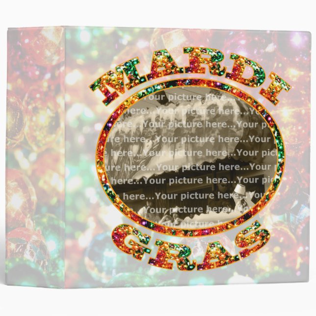 Carnival Time White Binder (Front/Spine)