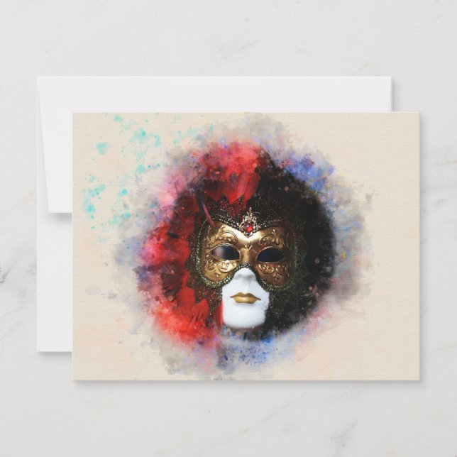 carnival venetian mask (Front)