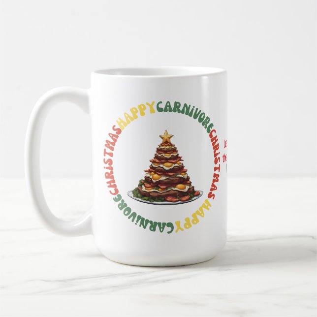 Carnivore Christmas Mug (Gauche)