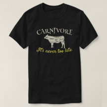 Carnivore It's never too late customizable