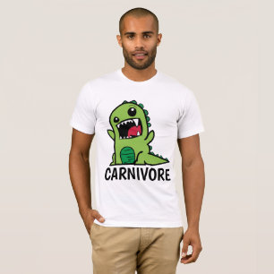 CARNIVORE T-shirts, funny DINOSAUR T-Shirt