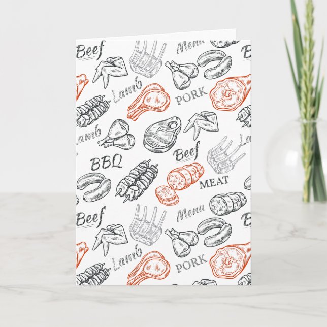 Carnivore's Greeting Card (Front)