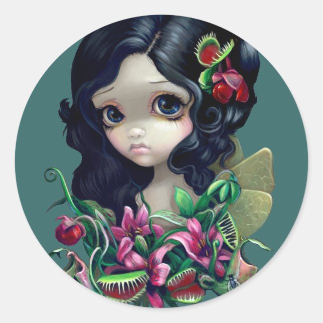 "Carnivorous Bouquet Fairy" Sticker (Front)