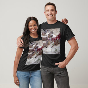 Carnivorous Meerkats Having Ribs For Tea, T-Shirt