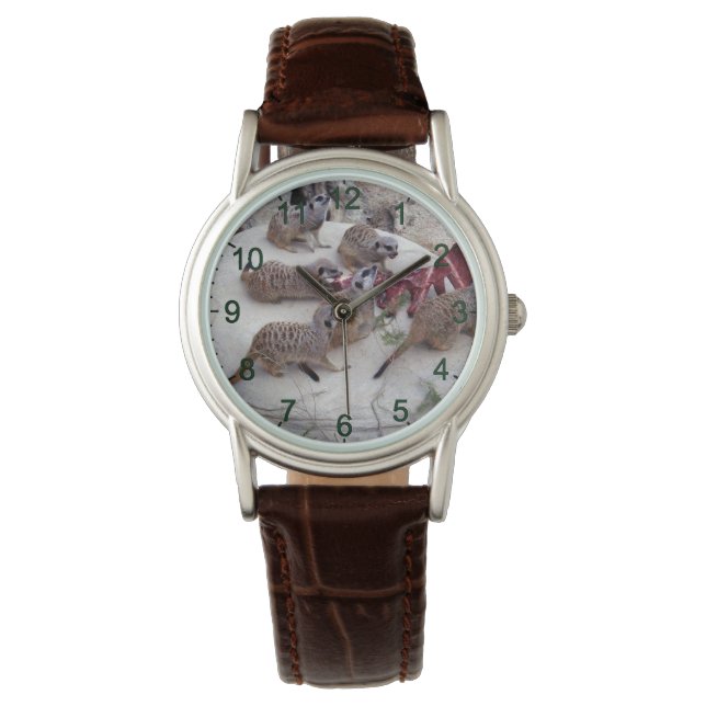 Carnivorous Meerkats Having Ribs For Tea, Watch (Front)