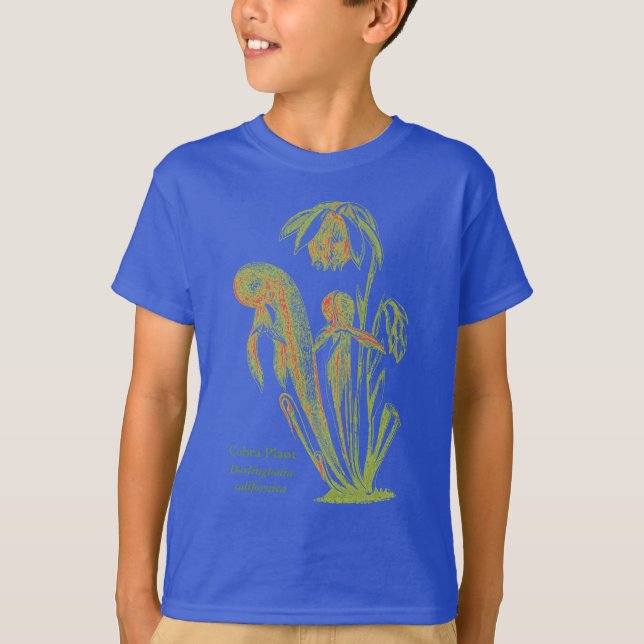Carnivorous Plant Flower T-Shirt (Front)