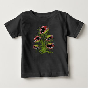 Carnivorous Plant Gifts Monster Venus Fly Trap Baby T-Shirt