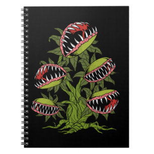 Carnivorous Plant Gifts Monster Venus Fly Trap Notebook