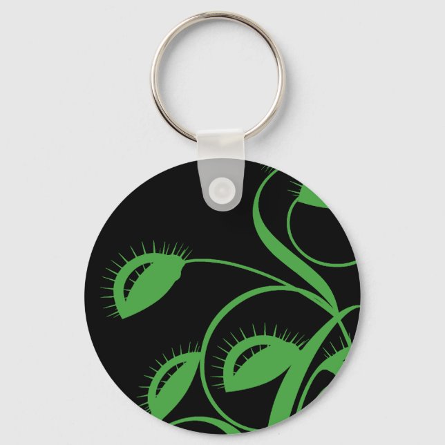Carnivorous Plant Keychain (Front)