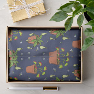 Carnivorous Plants Nepenthes and Venus Fly Traps Tissue Paper