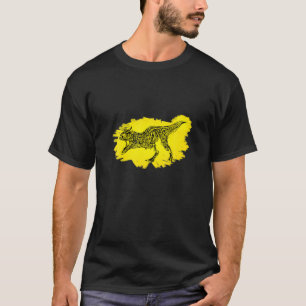 Carnotaurus Motif Dinosaur Prehistoric Predator Di T-Shirt