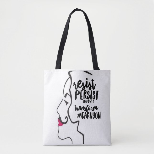  #CarnyOn Carny Girl Shopper Tote Bag (Front)