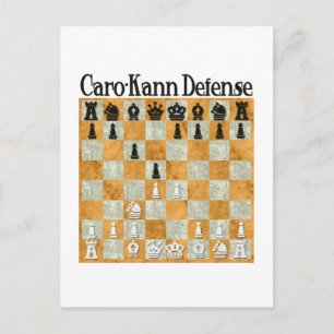 Caro-Kann Defence Postcard