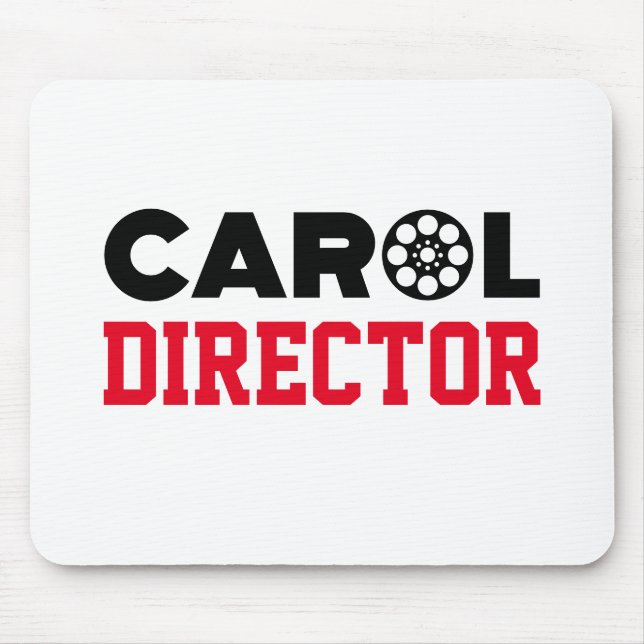 Carol Director Mouse Pad (Front)