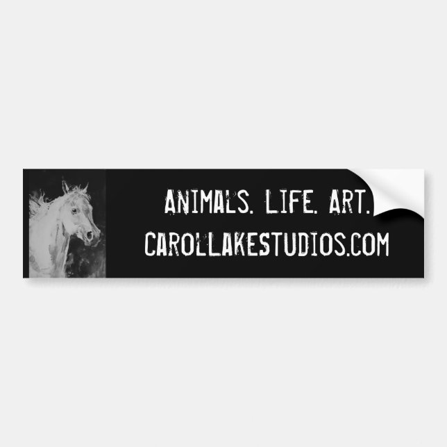 Carol Lake Studios Bumpersticker Bumper Sticker (Front)