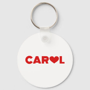 Carol Love Keychain