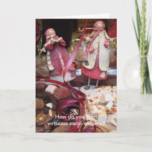 Carol-singers Holiday Card