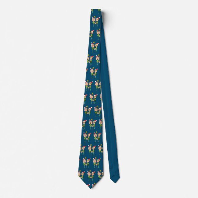 Carol Singing Tie (Front)
