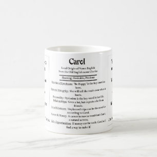 Carol, the Origin and the Meaning and your photo Coffee Mug