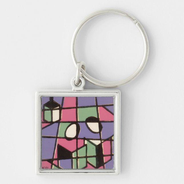 Carolers Keychain (Front)