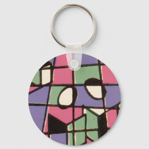 Carolers Keychain