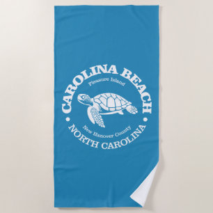 Carolina Beach (sea turtle) Beach Towel