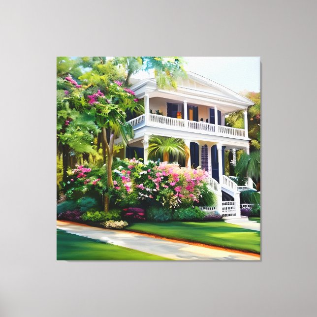 Carolina Charm Canvas Print (Front)