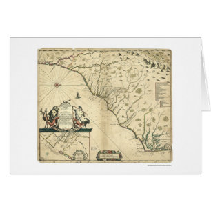 Carolina Country Map 1650