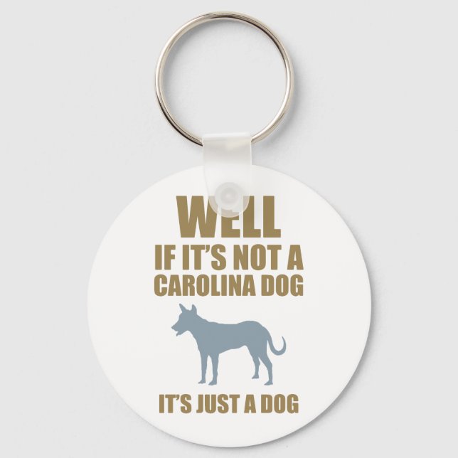 Carolina Dog Keychain (Front)