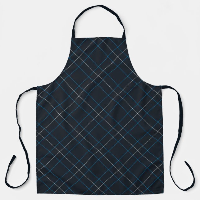 Carolina Football Plaid Apron (Front)