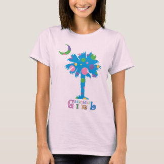 Carolina Girl Polka Dot Fitted Tee