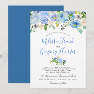 Carolina Invitation de mariage floral