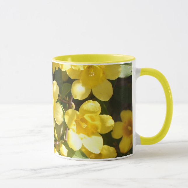Carolina Jasmine Ringer Mug (Right)