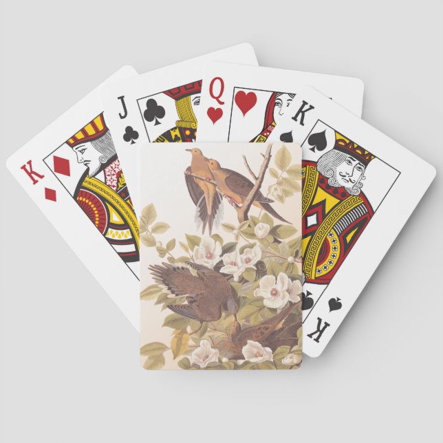 Carolina Mourning Dove Playing Cards (Back)