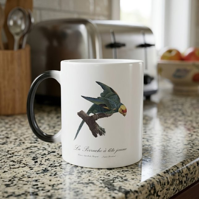 Carolina parakeet, Conuropsis carolinensis Magic Mug (Carolina parakeet, Conuropsis carolinensis. Color Morph Mug)