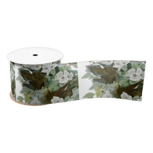 Carolina Pigeon Audubon Morning Dove Bird Satin Ribbon